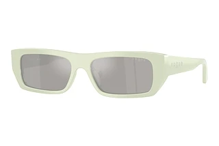 Vogue Eyewear VO5657SU 32436G Light Grey Mirror SilverFull Mint Green
