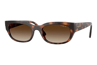 Vogue Eyewear VO5669S 271813 Gradient BrownTotal Dark Havana