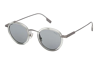 Zegna EZ0276 93A grauGlänzend Hellgrün