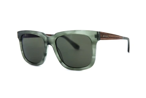 Wood Fellas Morph (11727 smoked/green) Napszemüveg