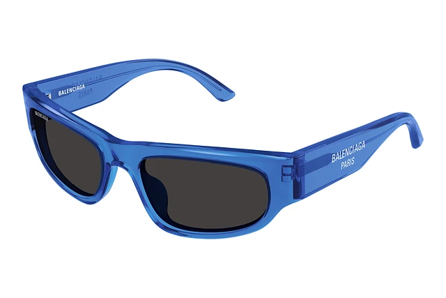 サングラス BALENCIAGA SS25 Balenciaga - BB0388S - 003 (BB0388S 003) Balenciaga BB0388S Sunglasses in Black/Grey Balenciaga