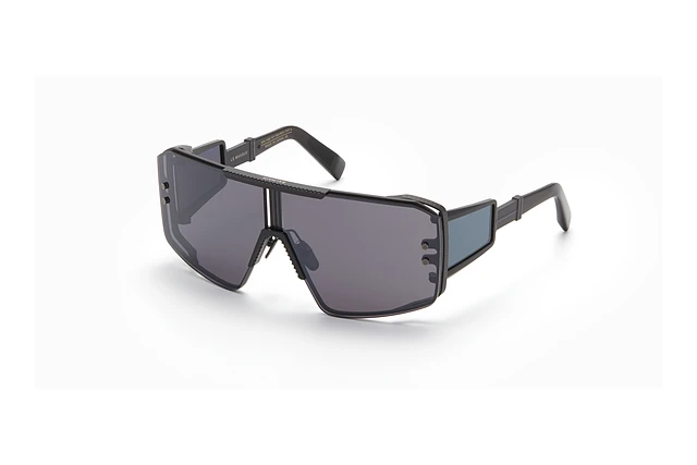 サングラス BALMAIN SS25 Unisex SUNGLASSES (BPS-146B-147 146B BLACK) Balmain Paris LE MASQUE BPS- 146 B