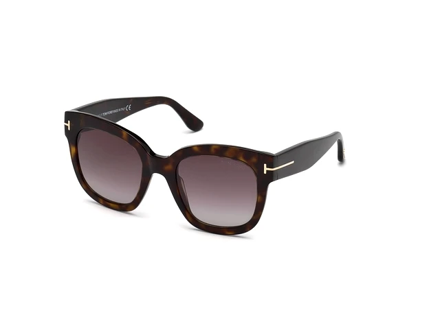 Riri  TOM FORD BEATRIX-02 01D Butterfly Polarized Sunglasses